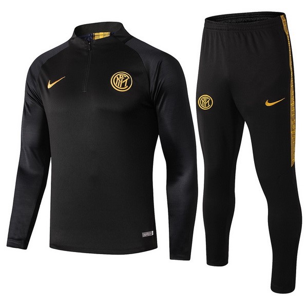 Chandal Inter De Milán 2019/20 Negro Amarillo